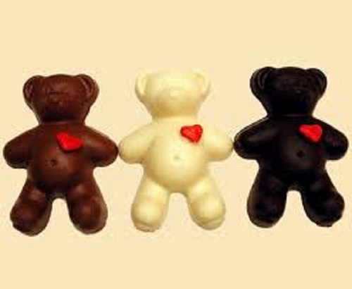 Chocolate teddy bears